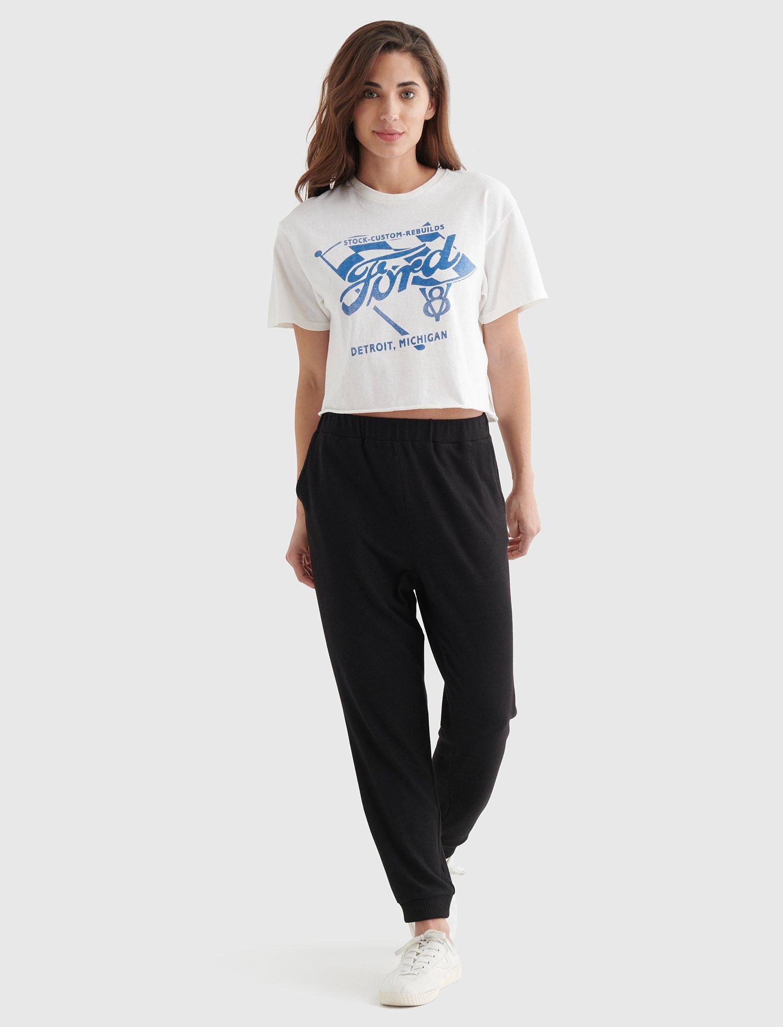 

Lucky Brand женские джерси Cloud легкие джоггеры, черный