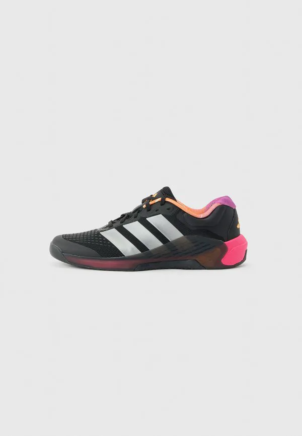 Кроссовки для силовых тренировок dropset 4 Adidas Performance, Core Black/Iron/Shock Pink