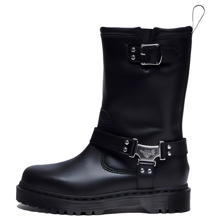 Ботинки Dr. Martens Anistone Hi Buckle Strap Platform Dr.Martens, Black
