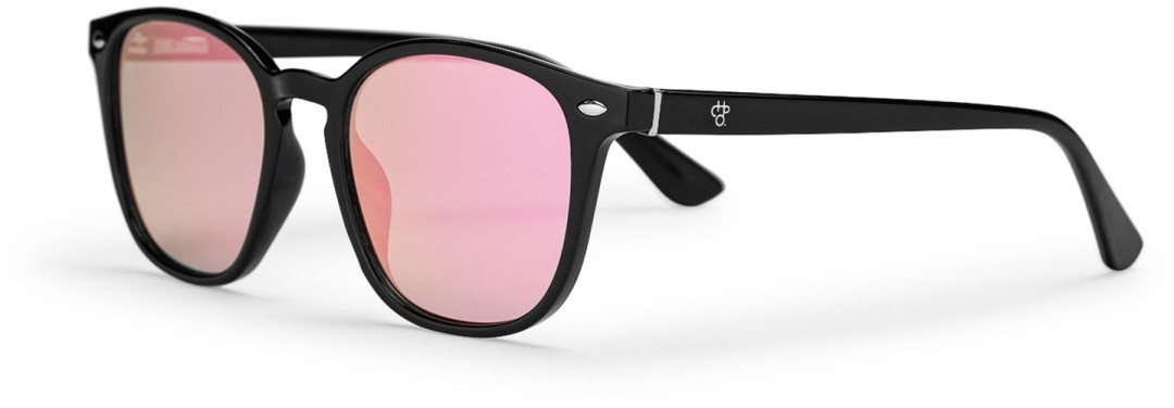 

Chpo Солнцезащитные очки Alva black/pink mirror