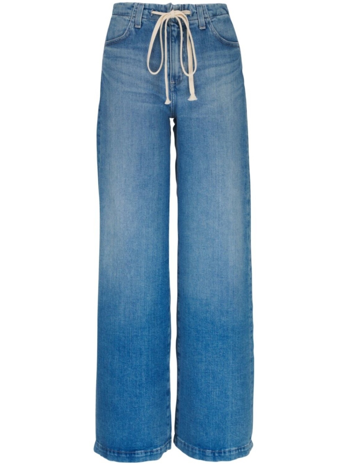 

AG Jeans прямые джинсы с кулиской, синий