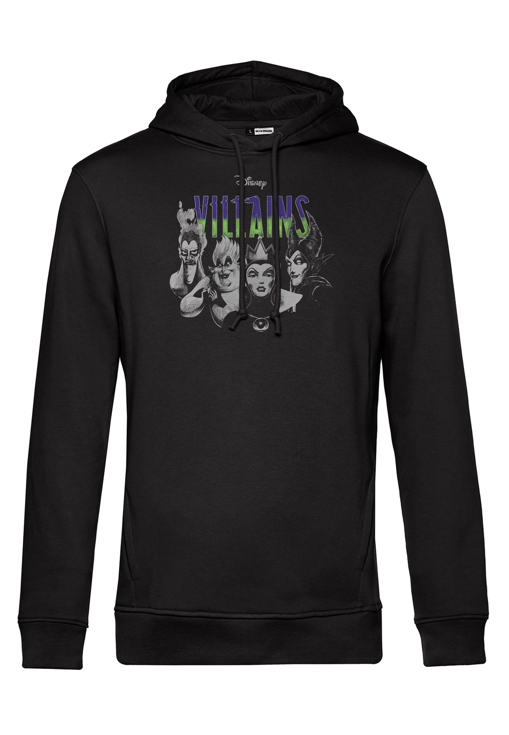 

Толстовка с капюшоном VILLAINS FABULOUS FOUR Disney, черный
