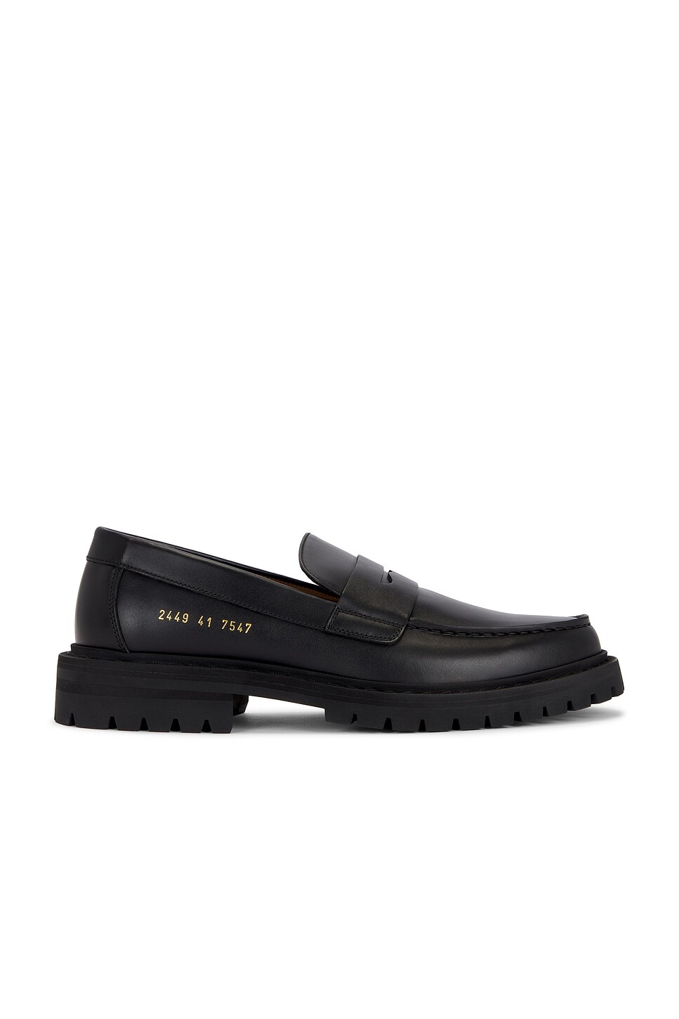 Лоферы с протекторной подошвой Common Projects, черный