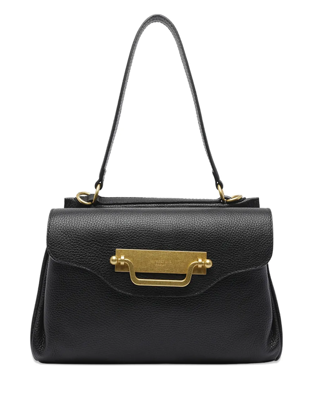 

Кожаная сумка на плечо My Best Bag, черный