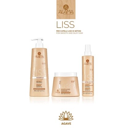 Alama Liss Extra Smooth Спрей-выпрямитель для прямых волос с эффектом памяти, 250 мл, Alama Professional — фото 2