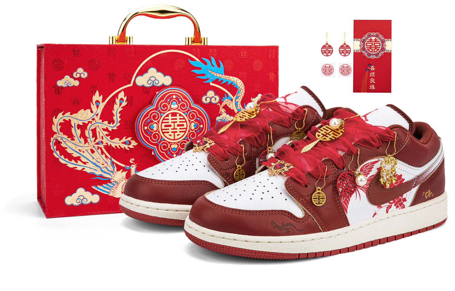 

Jordan Air Jordan 1 винтажные баскетбольные кроссовки женские, Red
