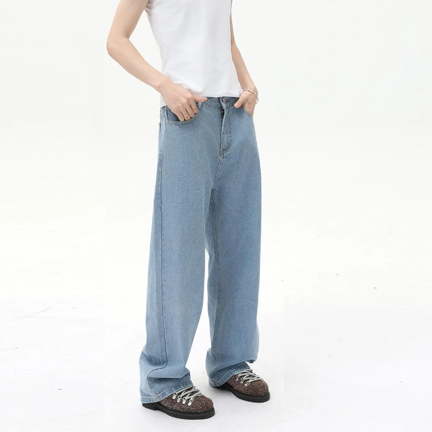Джинсы свободного кроя, Skater Wide Leg, Color 36 — фото 3
