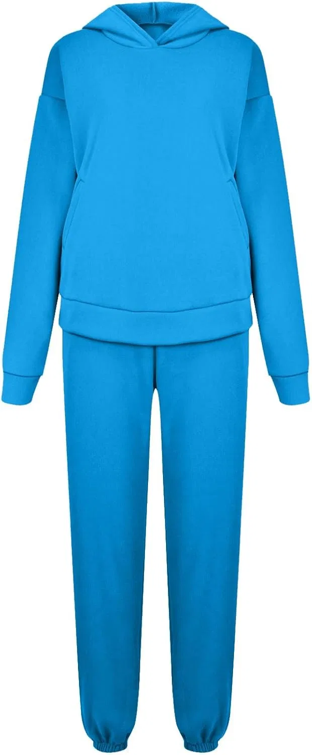 Спортивный костюм из флиса с капюшоном, худи и шорты, 2-blue — фото 3