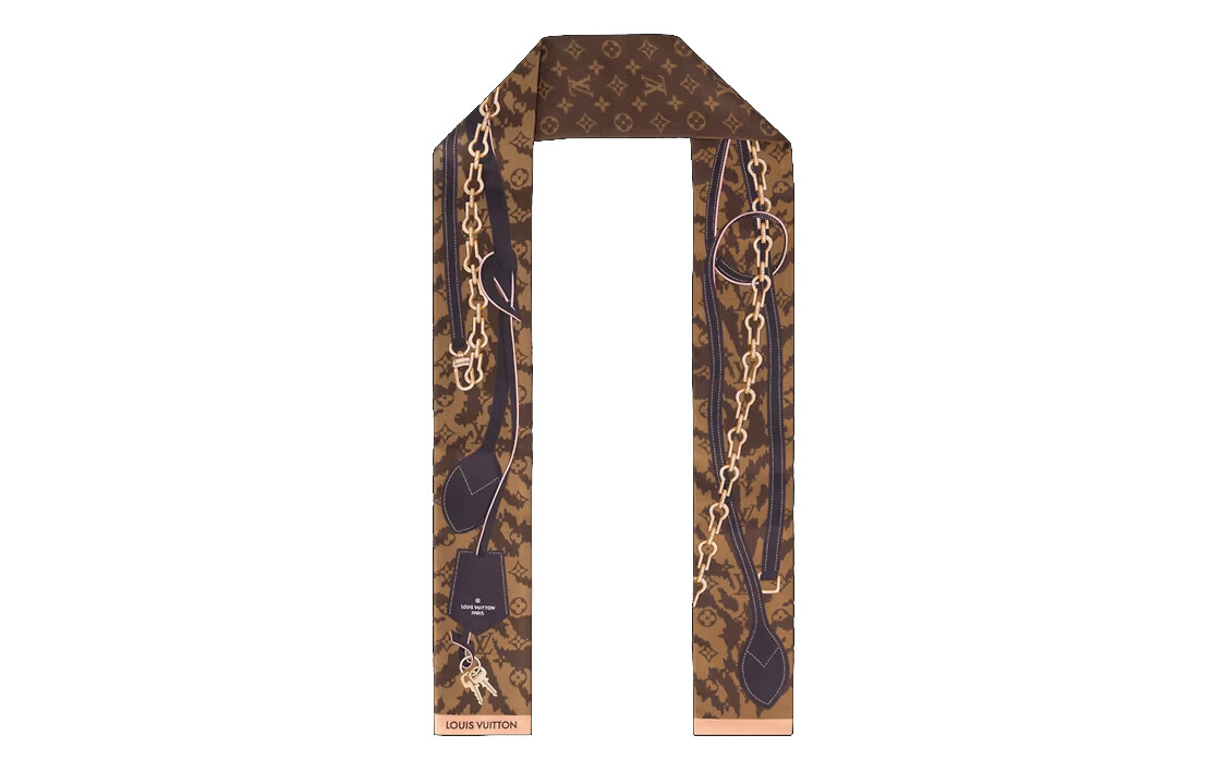 

LOUIS VUITTON Женский шелковый шарф