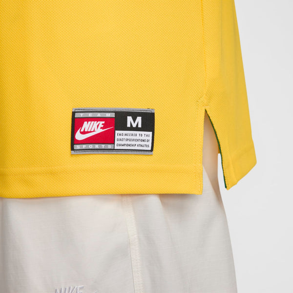 Спортивная футболка brazil 1998 reissue jersey 'ronaldo' Nike, желтый — фото 4