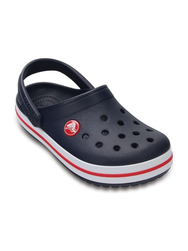 

Сабо Crocs Crocband, цвет marineblau/rot
