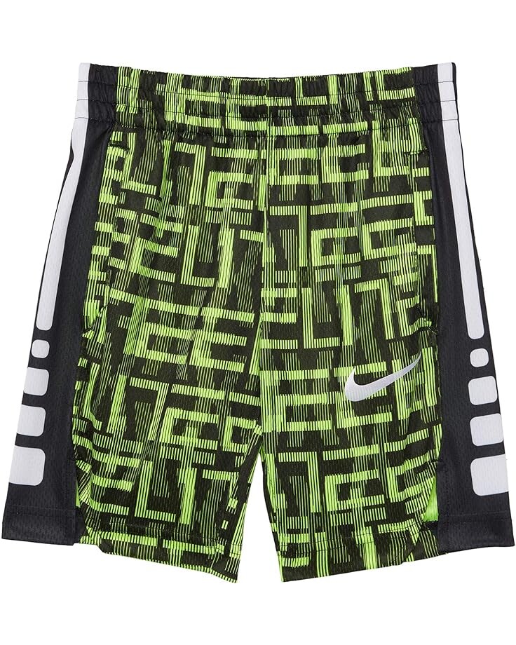 

Шорты Nike Elite All Over Print Stripe Short, цвет Volt
