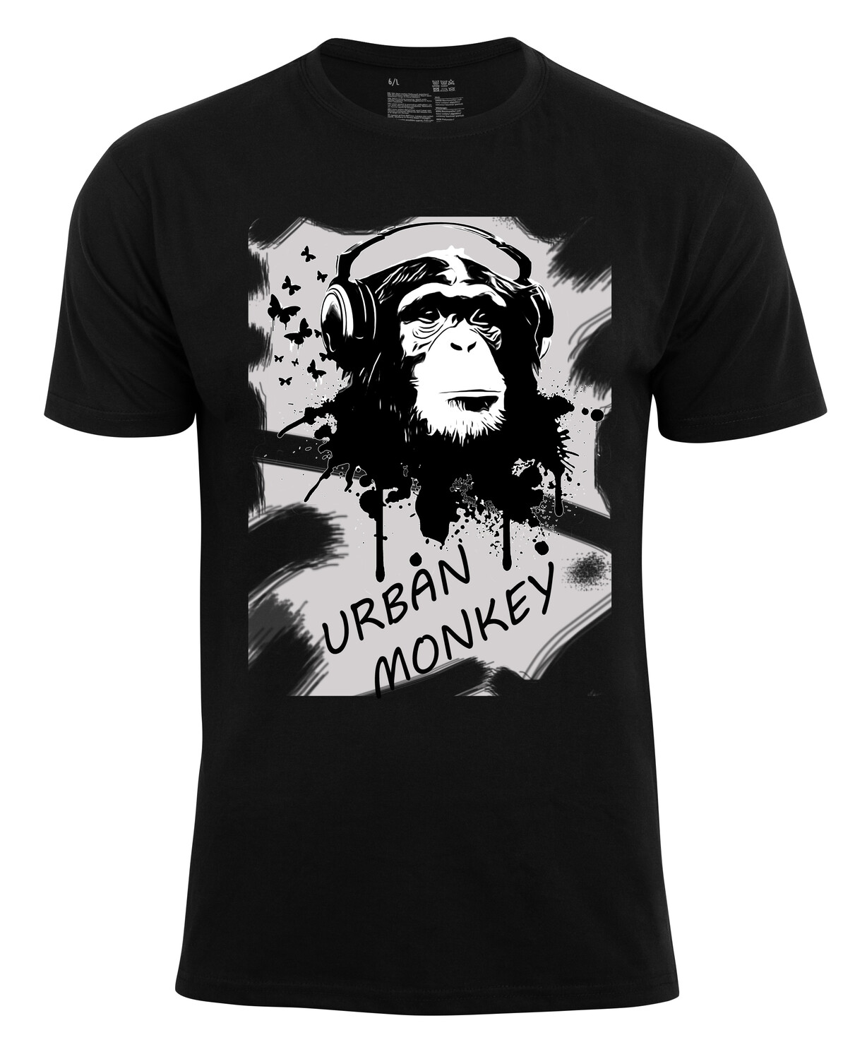 

Футболка Cotton Prime URBAN MONKEY, черный