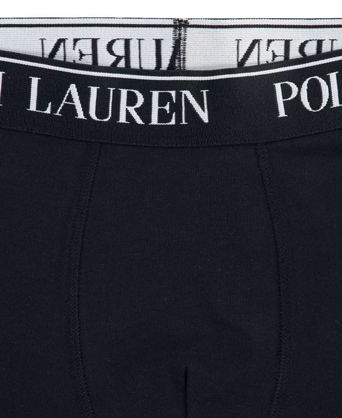Боксеры Big Boys Stretch, 5 штук в упаковке Polo Ralph Lauren, черный — фото 3