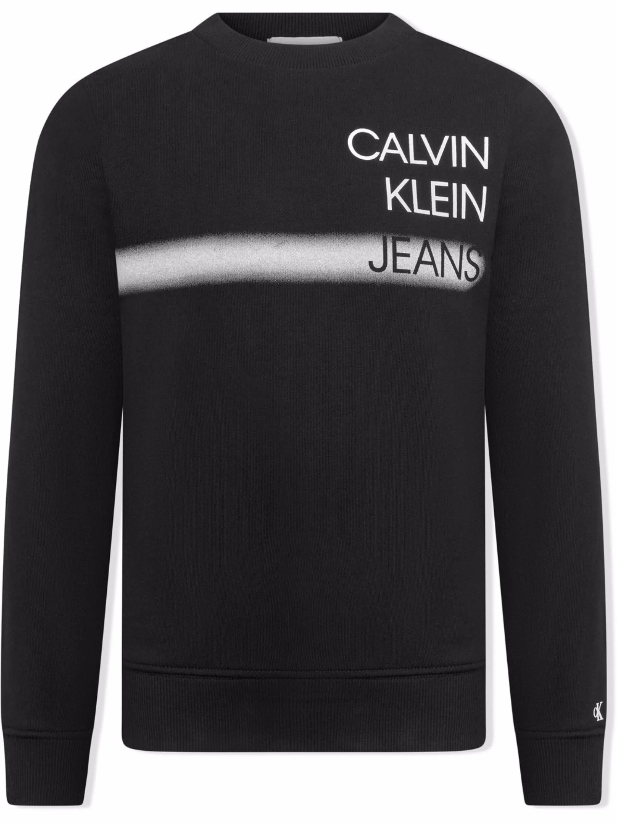

Толстовка с логотипом Calvin Klein Kids, черный