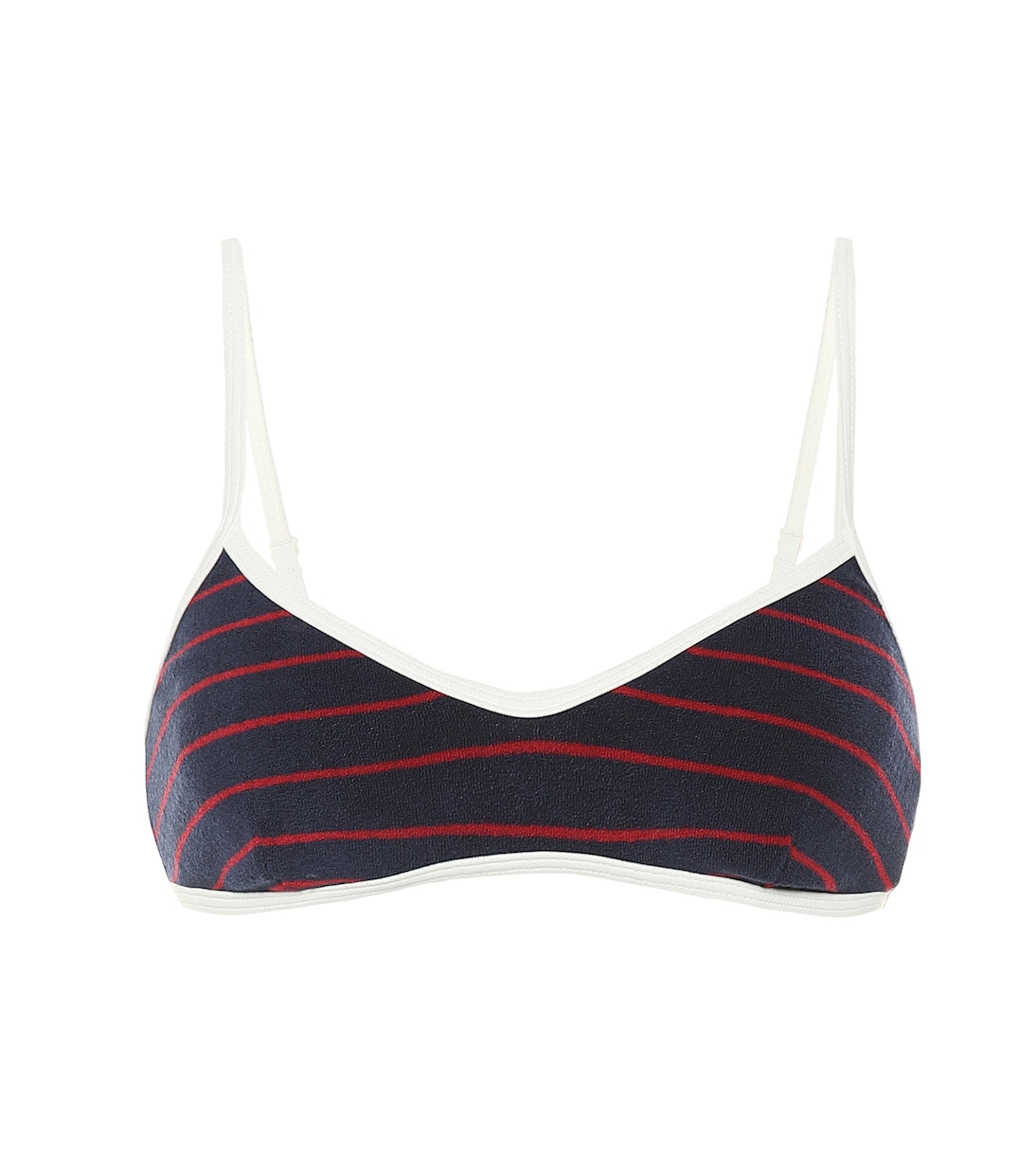 

Верх бикини Nantucket Solid & Striped, Breton Terry