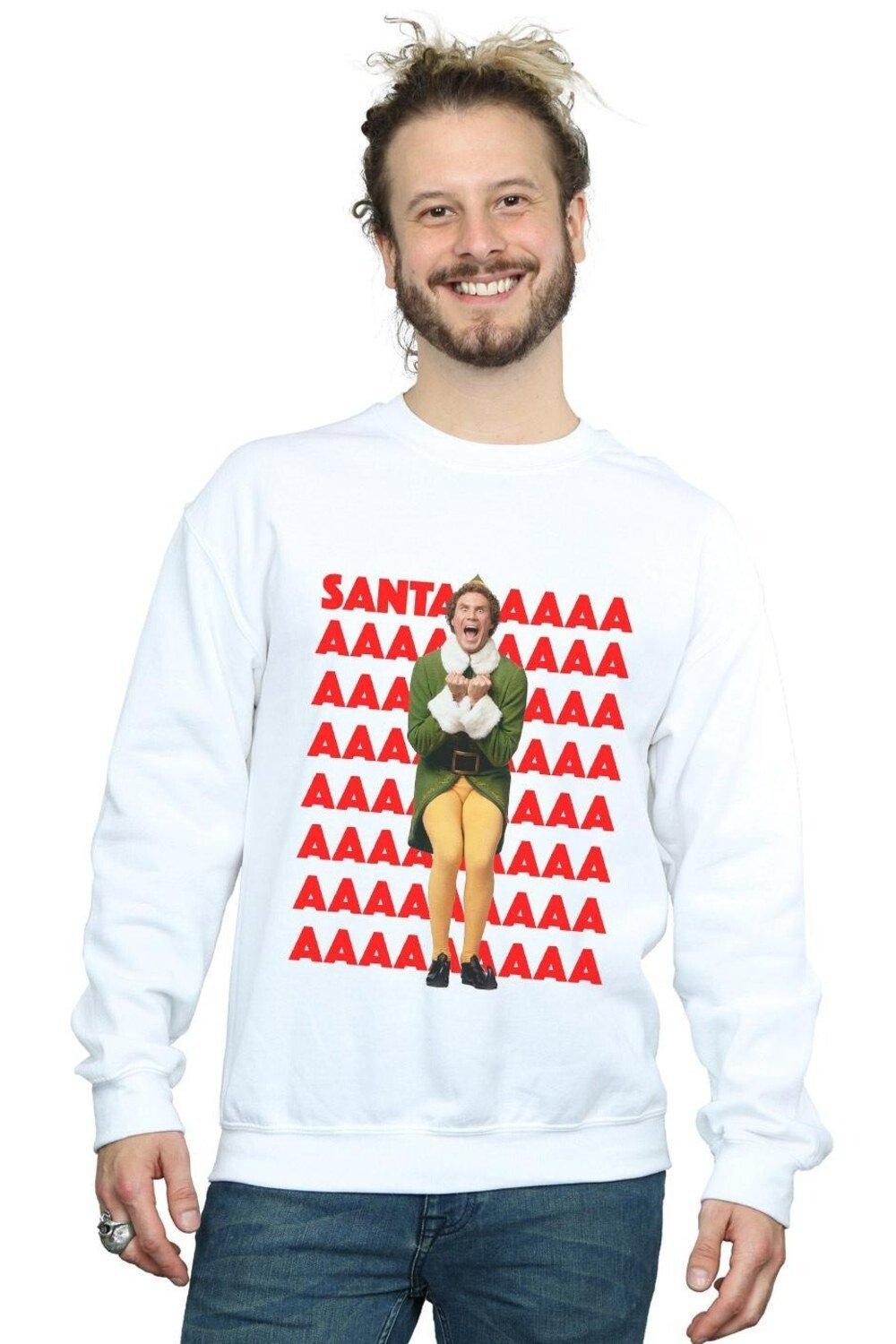 

Толстовка Buddy Santa Scream Elf, белый