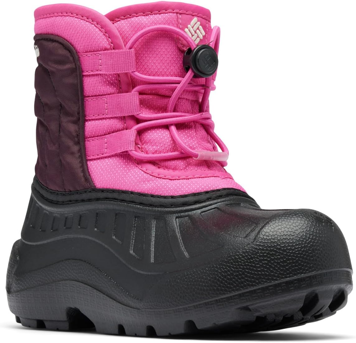 

Детские ботинки Columbia Unisex Powderbug Snowlite на шнурках, Pink Ice/Moonvista