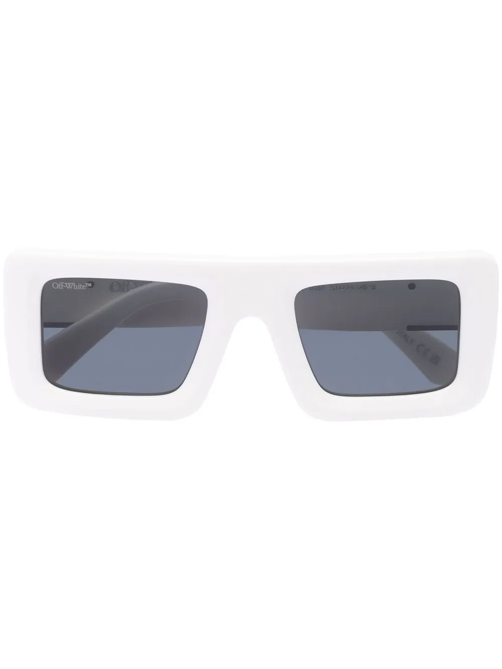 

Солнцезащитные очки Leonardo в прямоугольной оправе Off-White Eyewear, белый