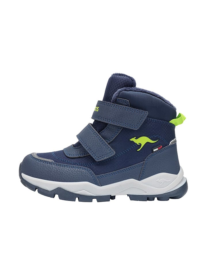 Kangaroos Зимние ботинки "K-FR Borealis V RTX" синего цвета — фото 2