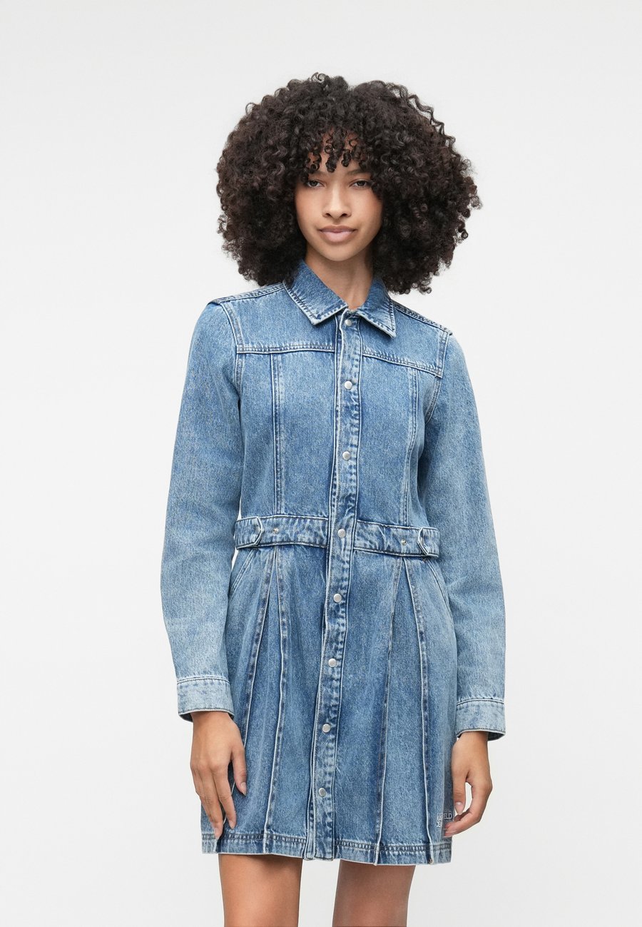 

Платье Karl Lagerfeld Jeans PLEATED DRESS, Mid Blue/Blue Denim