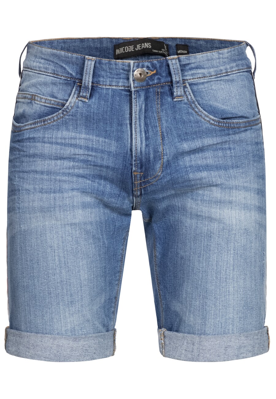 

Узкие джинсы INDICODE JEANS Fife, синий деним
