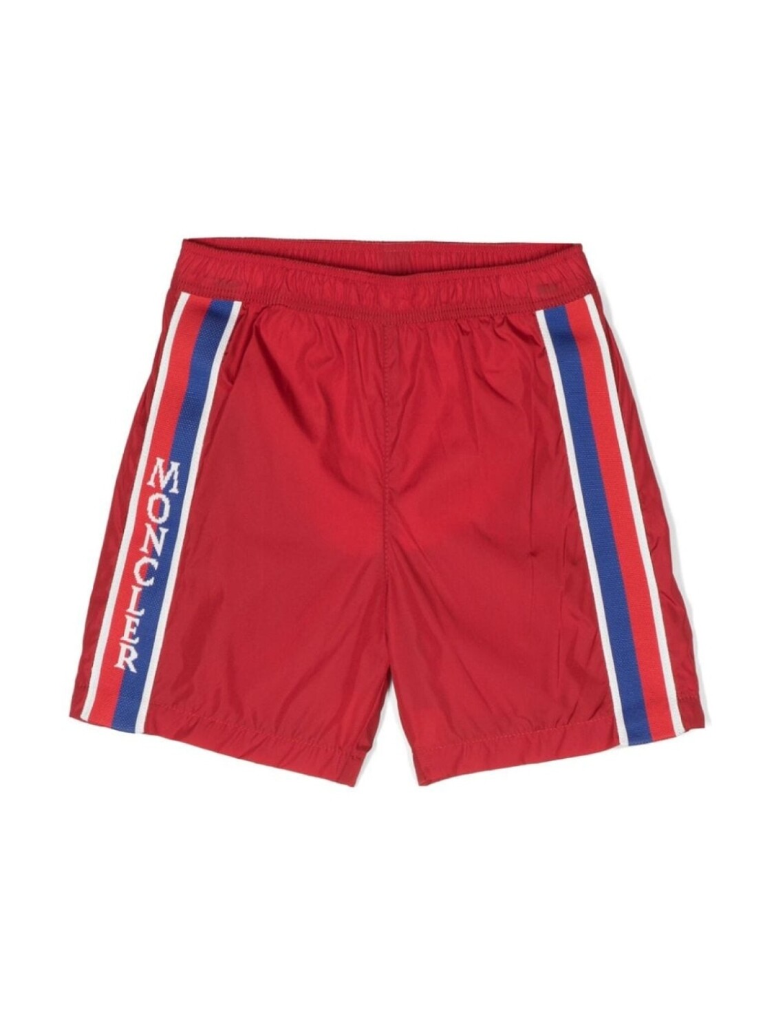 

Moncler Enfant плавки-шорты с логотипом, красный