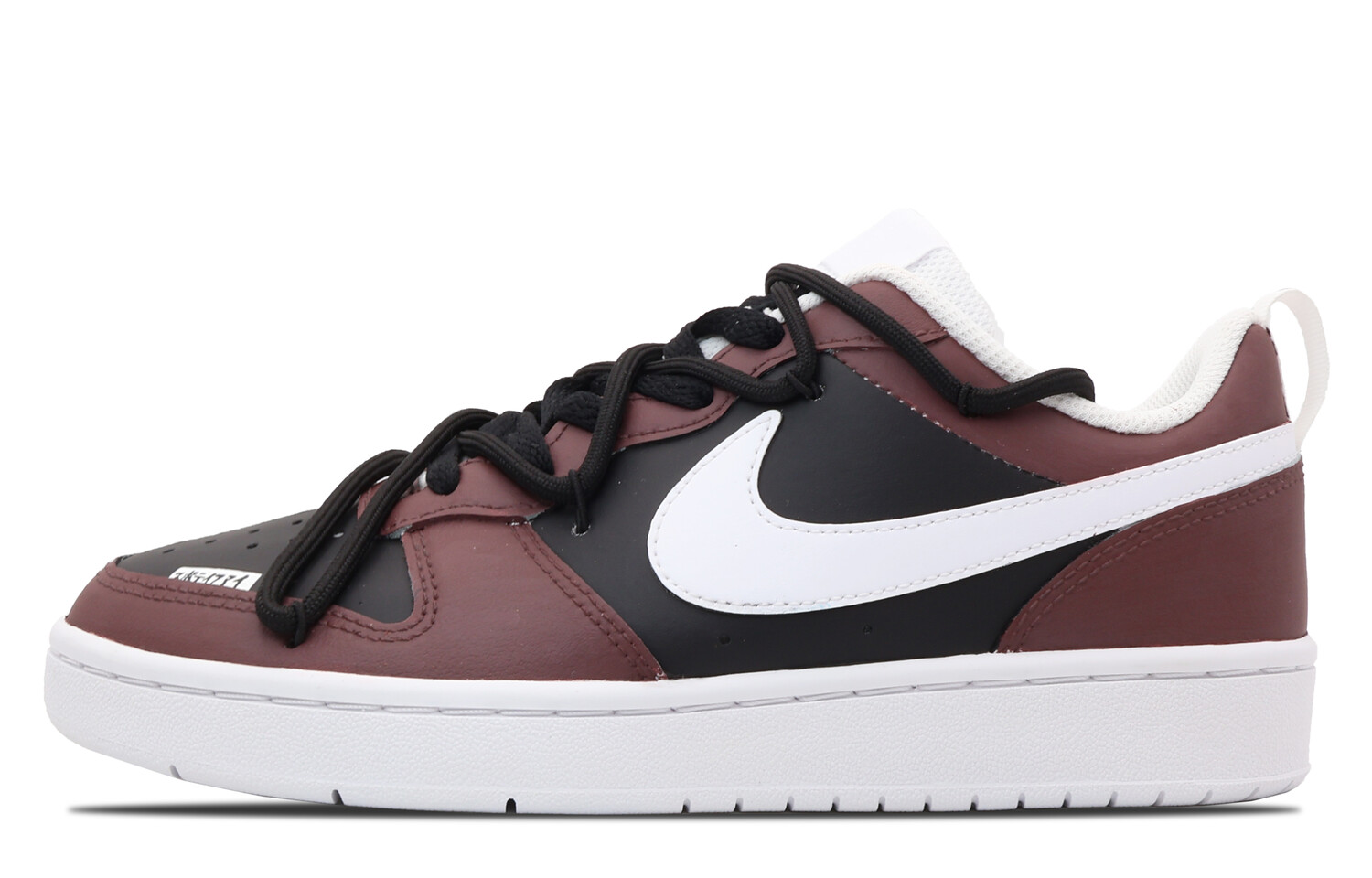 

Кроссовки Nike Court Borough Series Skateboarding Shoes Women's Low-top Bean, цвет Cameo Brown