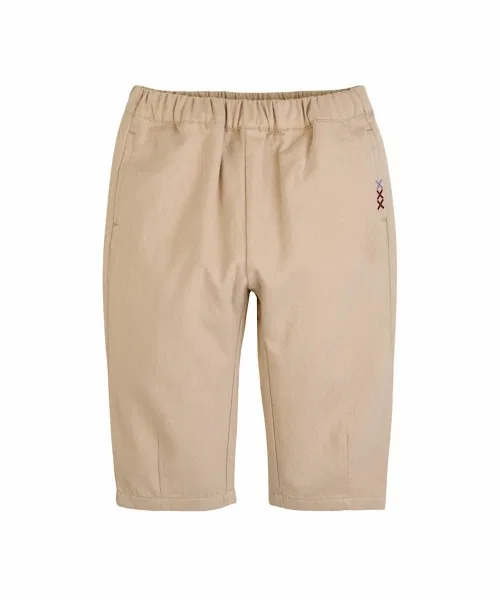 Детские штаны из футера с принтом Cozy Woven Pants moimoln, Beige