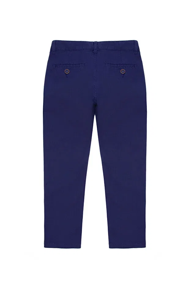Детские брюки для мальчиков хлопковые U.S. Polo Assn., Navy Blue — фото 3