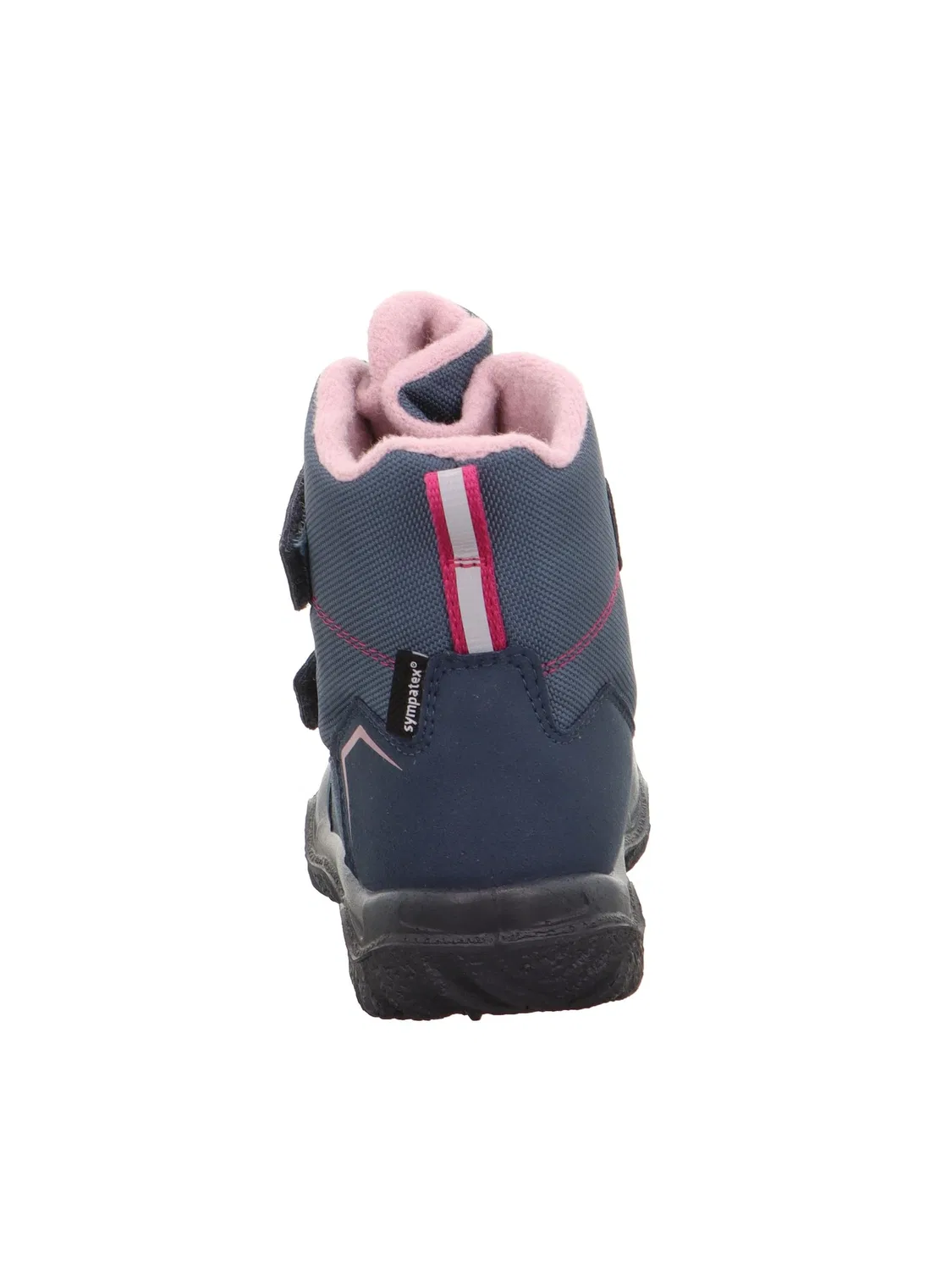 Детские снежные ботинки для девочек с мембраной Husky Warm Gefütterte Superfit, Blue Pink 8010 — фото 3