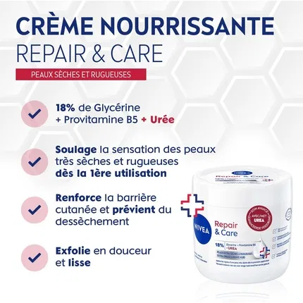 Крем для тела, лица и рук увлажняющий 72h Hydration Nivea