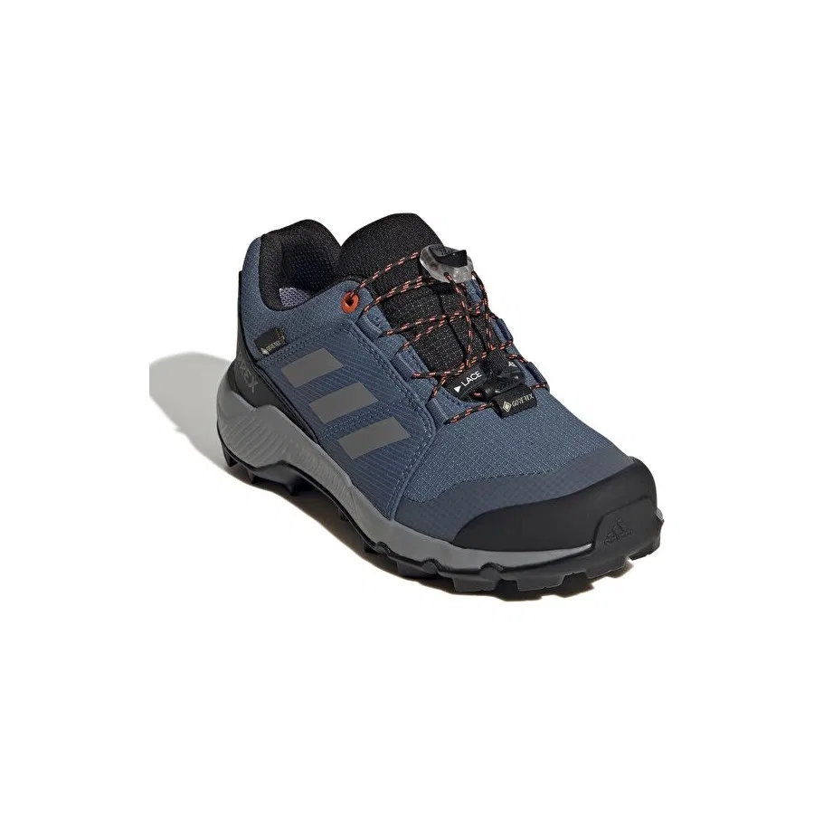 Детские кроссовки для outdoor с мембраной Terrex Gtx K adidas, Серый — фото 3