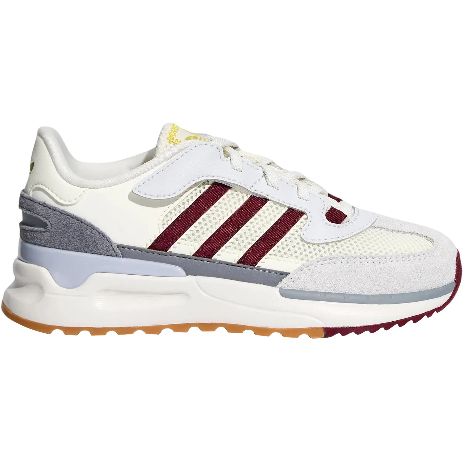 Детские кроссовки повседневные Adidas Originals RETROPY, Jade White/Red/Fuyi Gray — фото 3