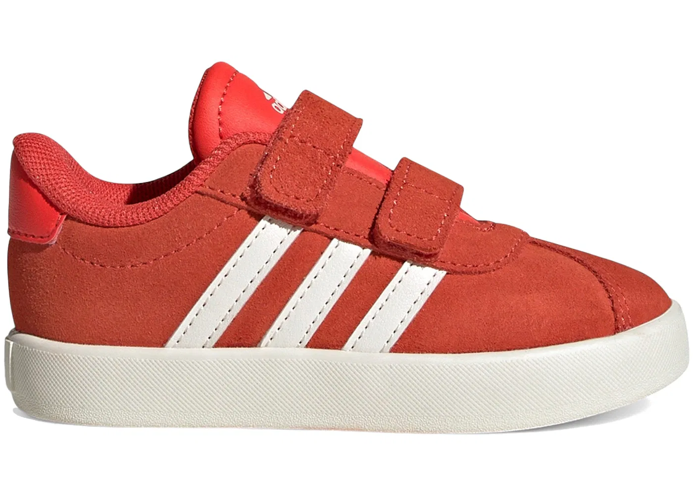 Детские кроссовки Lifestyle Adidas VL Court 3.0, Bright Red/Core White/Off White
