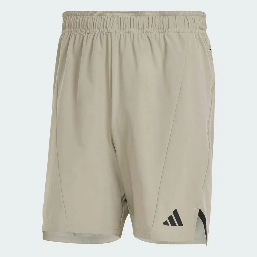 Шорты спортивные с принтом Designed For Training adidas, Серый — фото 4