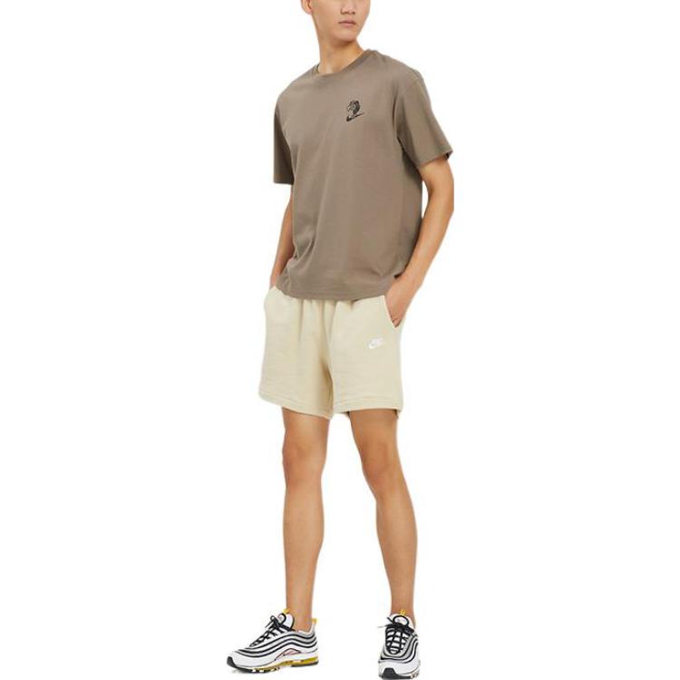 Шорты Nike casual club shorts 'Beige' DQ4596-206 — фото 2