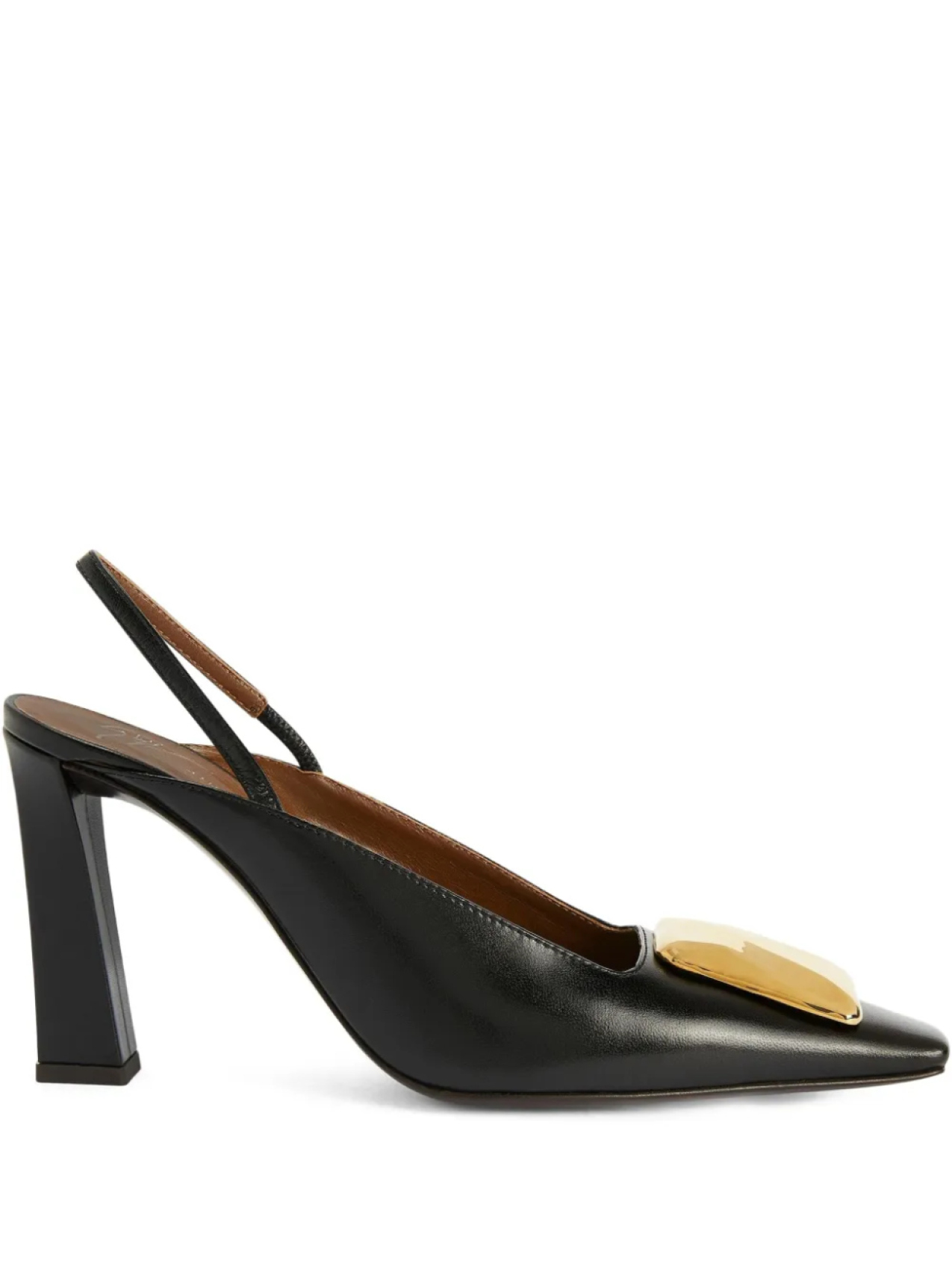 90-мм туфли Brendha Giuseppe Zanotti, черный