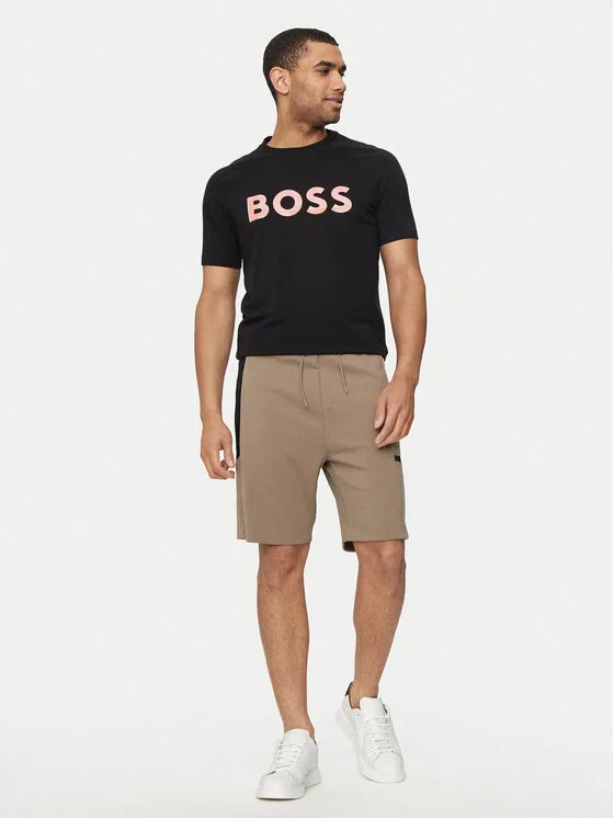 Футболка regular fit Teebero Boss, черный — фото 2