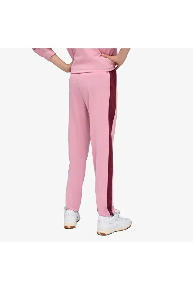 Детские спортивные штаны для девочек с принтом T7 Always On Kids Puma, Poised Pink — фото 3