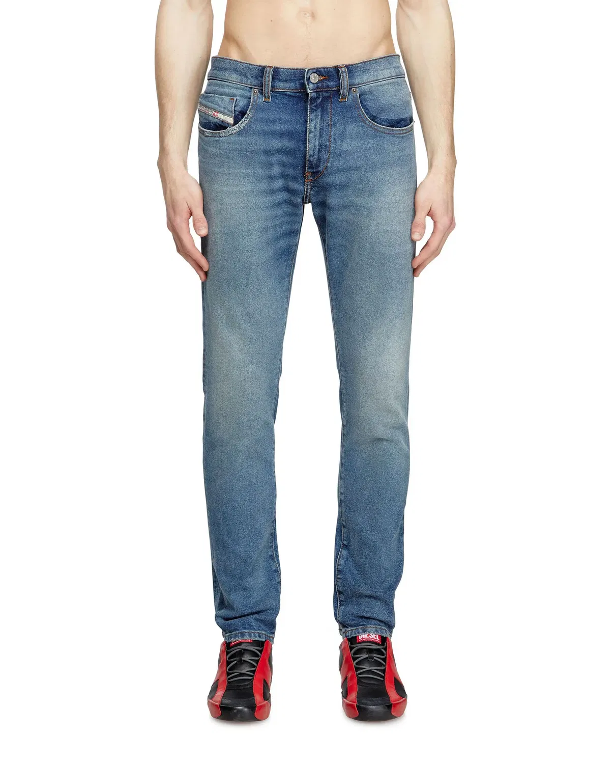 Мужские джинсы slim Vaquero Diesel, Azul Denim