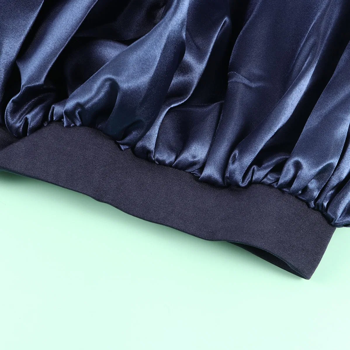 Шапочка для душа Satin, Alipis, 32x29x0.5 см, Dunkelblau — фото 3