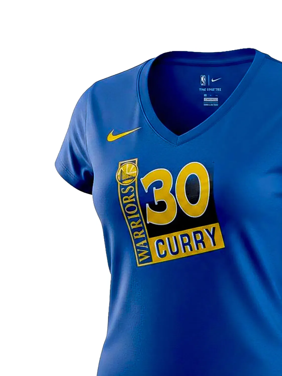 Футболка Golden State Warriors Stephen Curry из коллаборации с NBA Nike, синий — фото 2