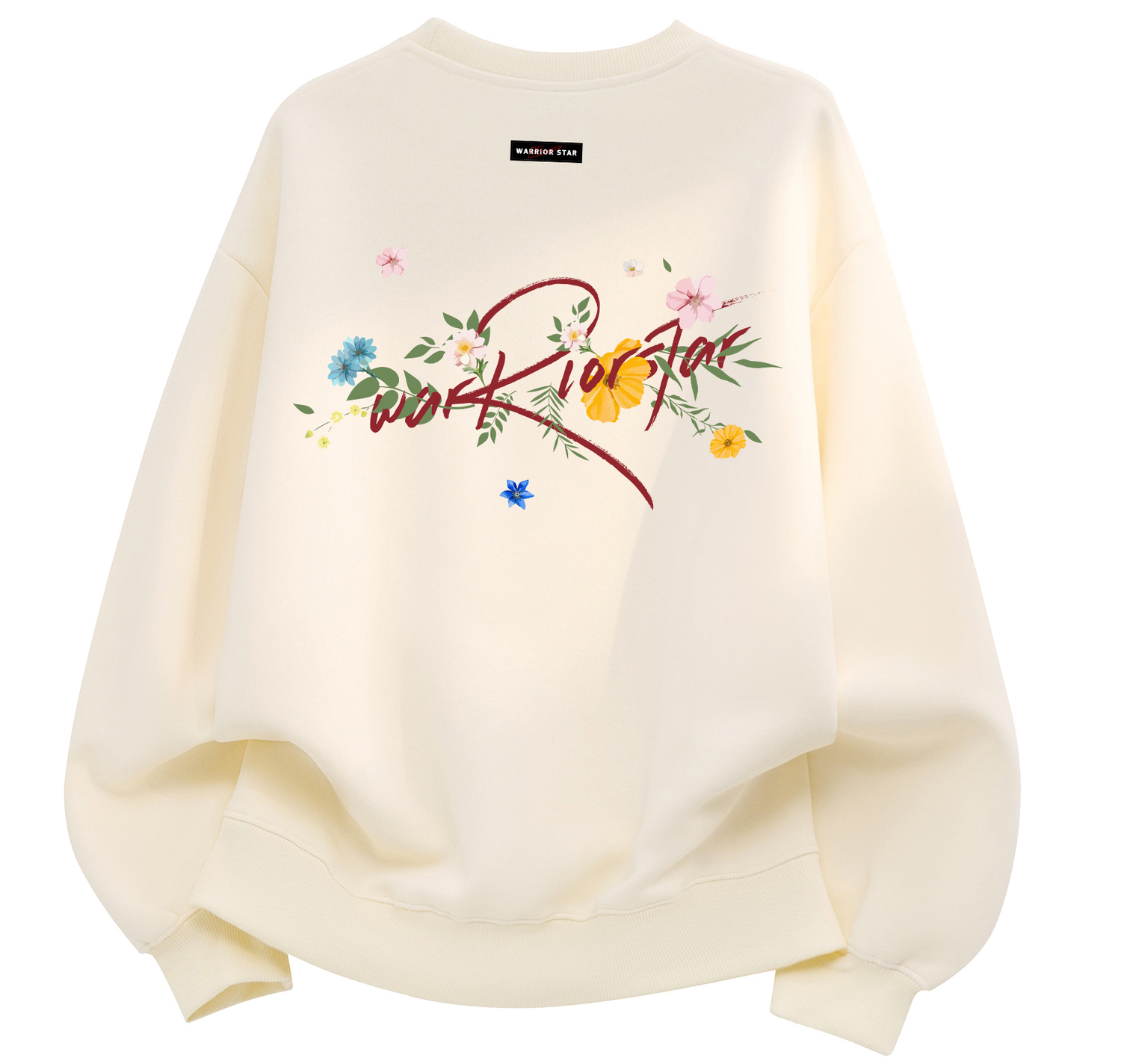 

Свитшот Unisex Crew Neck Thickened Heavyweight WARRIOR, оранжевый[fleece-lined]