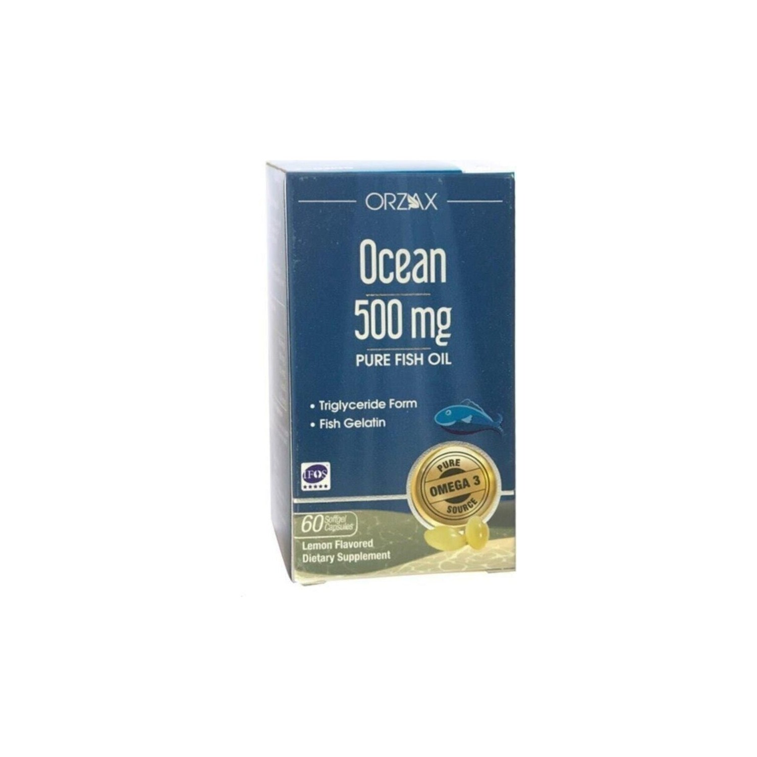 

Омега-3 Ocean 500 мг, 60 капсул