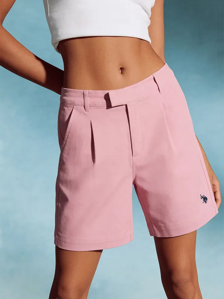 Шорты U.S. Polo Assn., розовый — фото 2