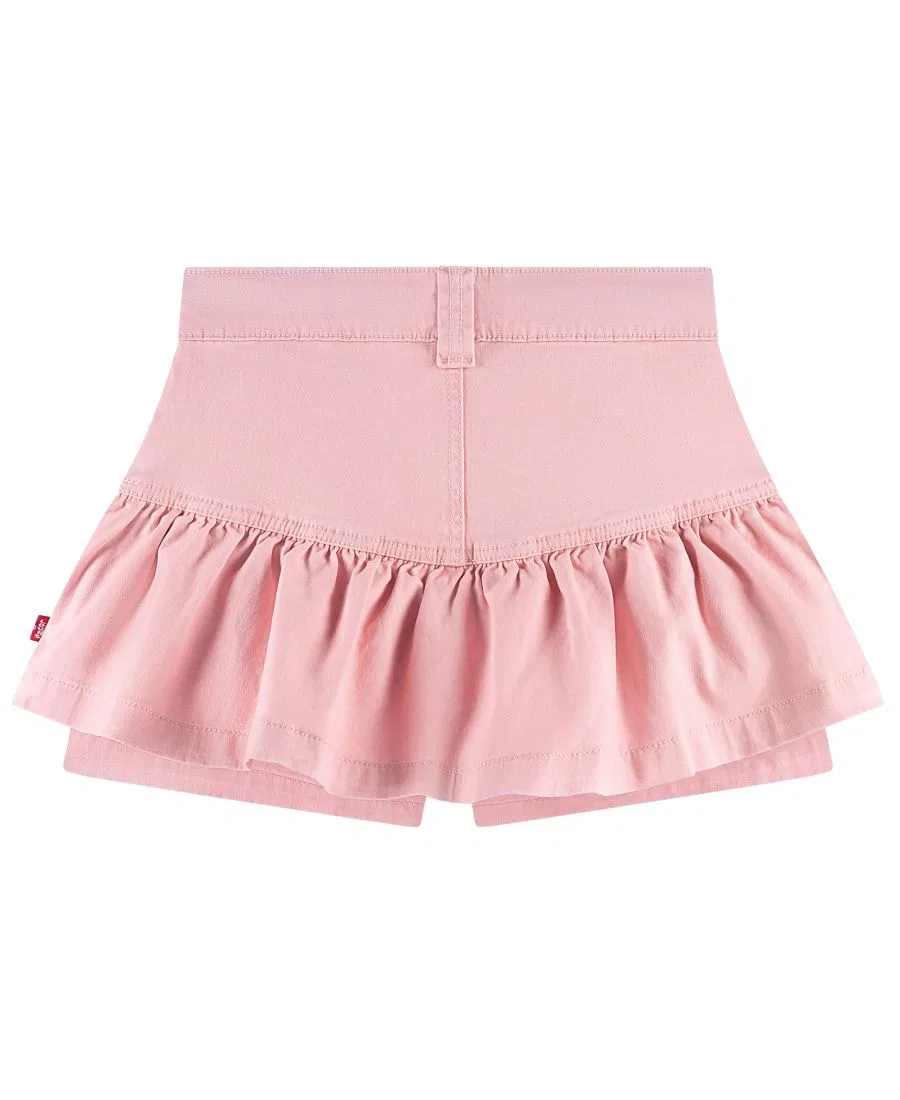 Юбка-шорты с рюшами Girls' 7-16 Ruffled Scooter Skort Levi's, Powder Pink — фото 2