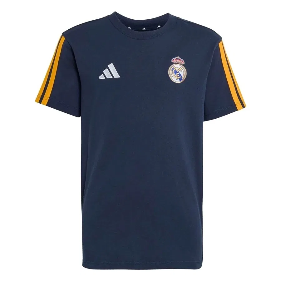Детская футболка с длинным рукавом Real Kids Tee adidas, Синий — фото 2