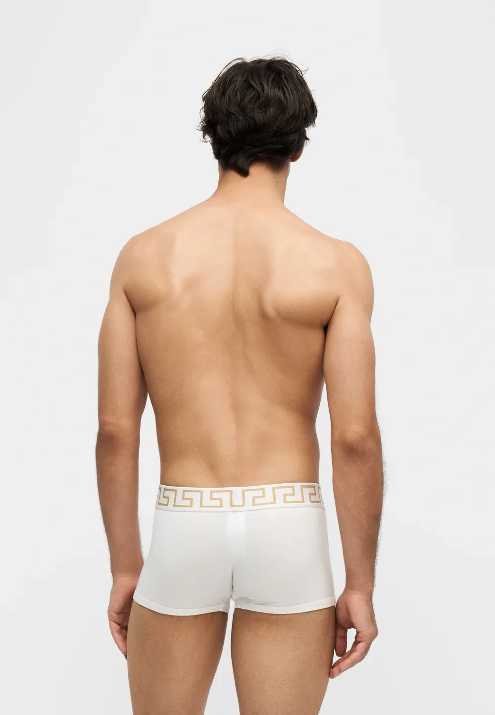 Нижнее белье - боксерские шорты Versace, White/Gold-Coloured — фото 3