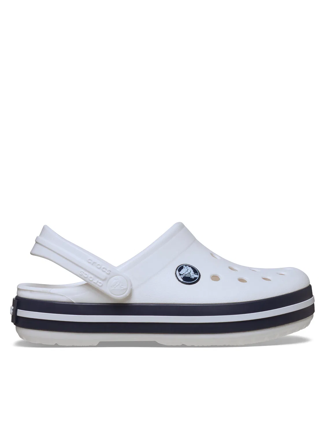 Шлепанцы для девочки Crocband Clog Crocs, белый